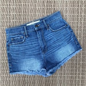 🌿Abercrombie High Waisted Denim Shorts